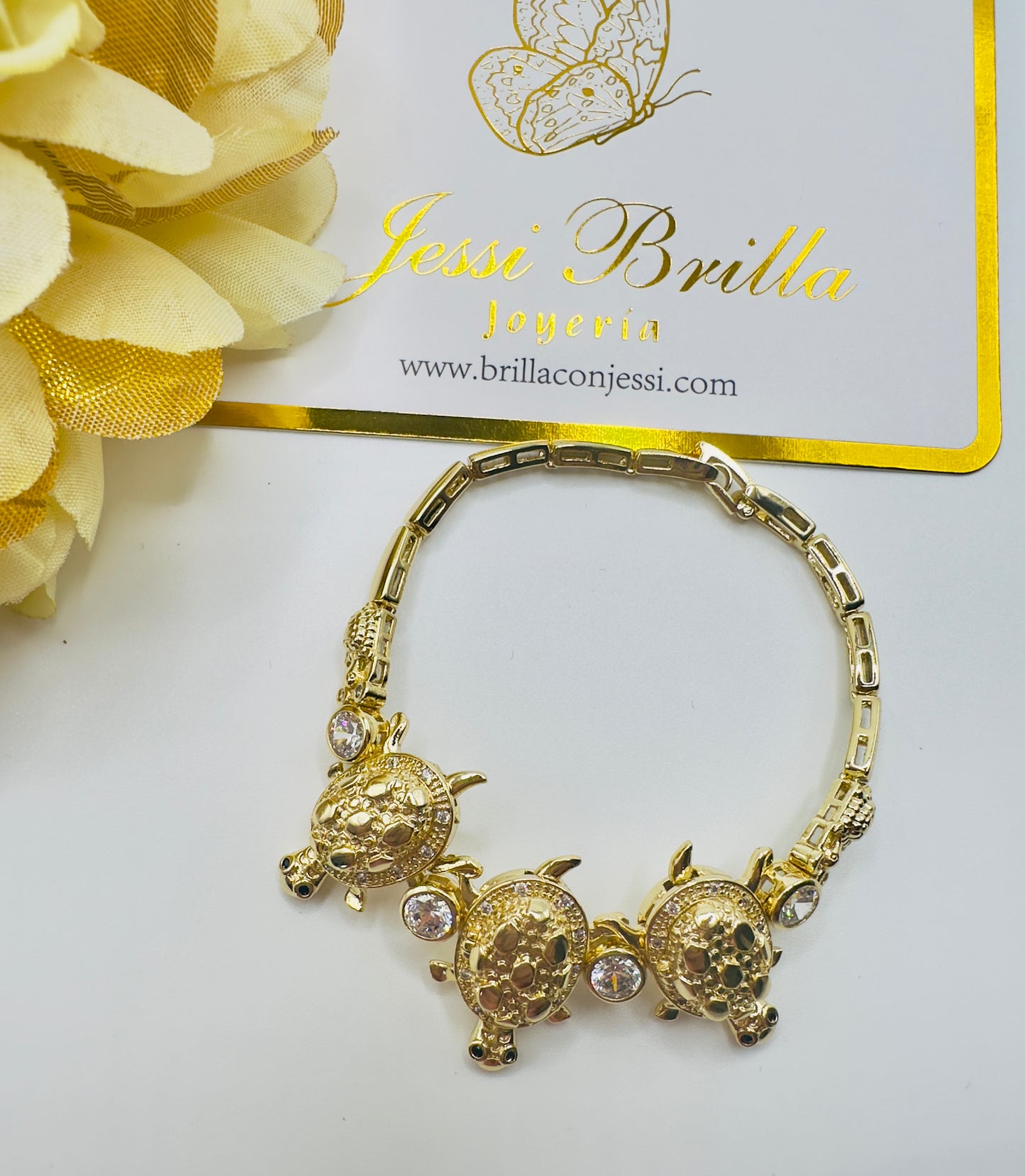 Pulsera de Tortuga con extensiones