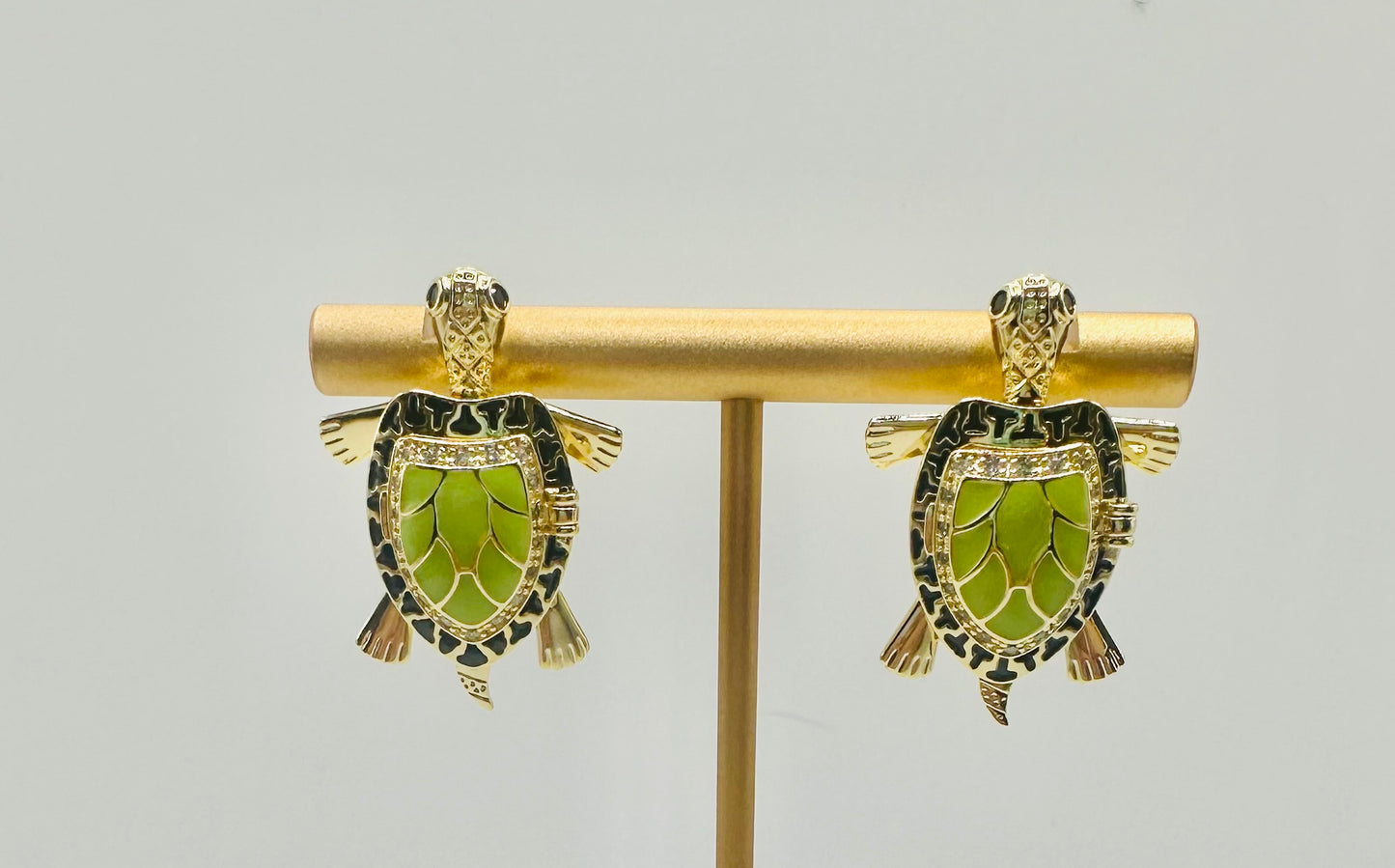 Turtle earrings