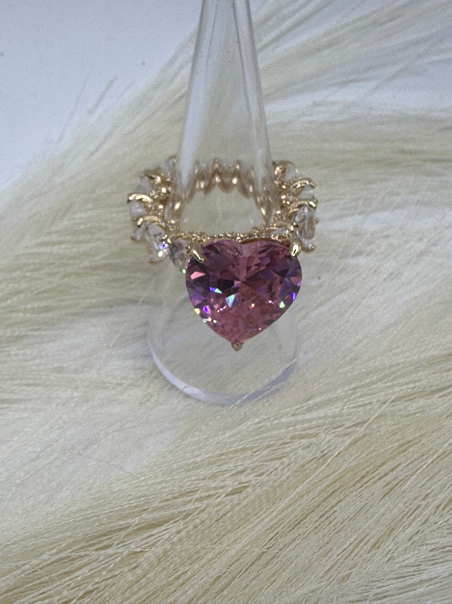 Anillo Pasión Vidrio Picado