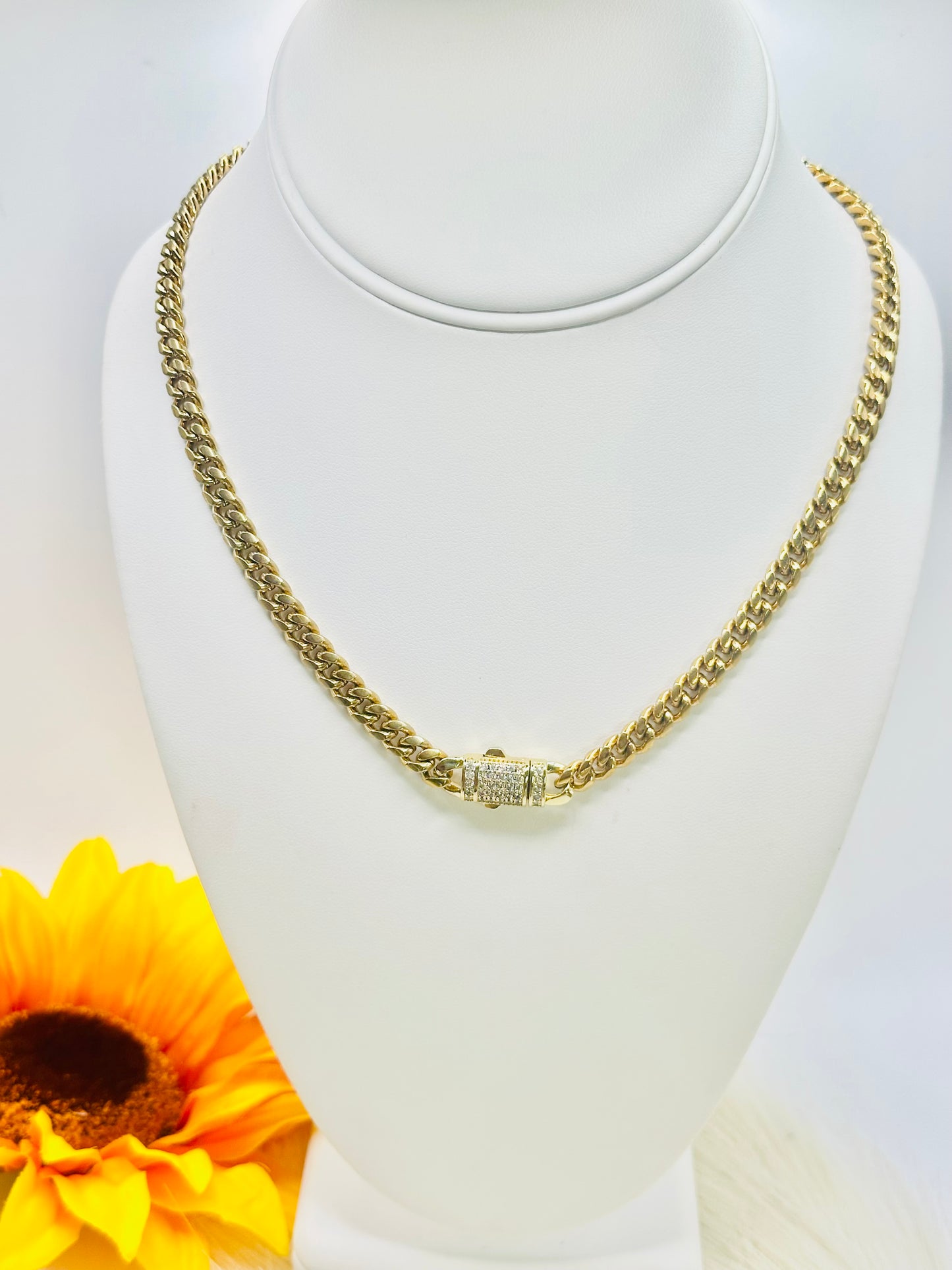 20cm Baby Monaco Chain | Steel