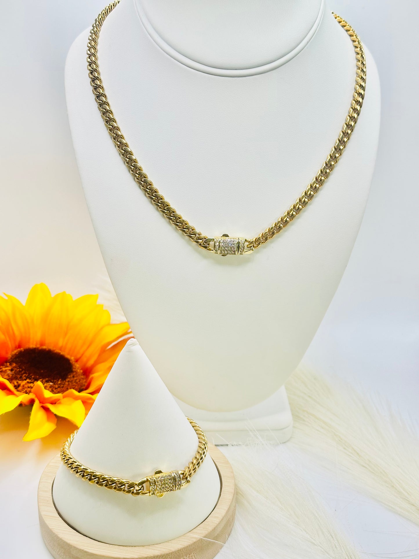 Set Baby Mónaco 20cm | Acero Brazalete de 7.5cm
