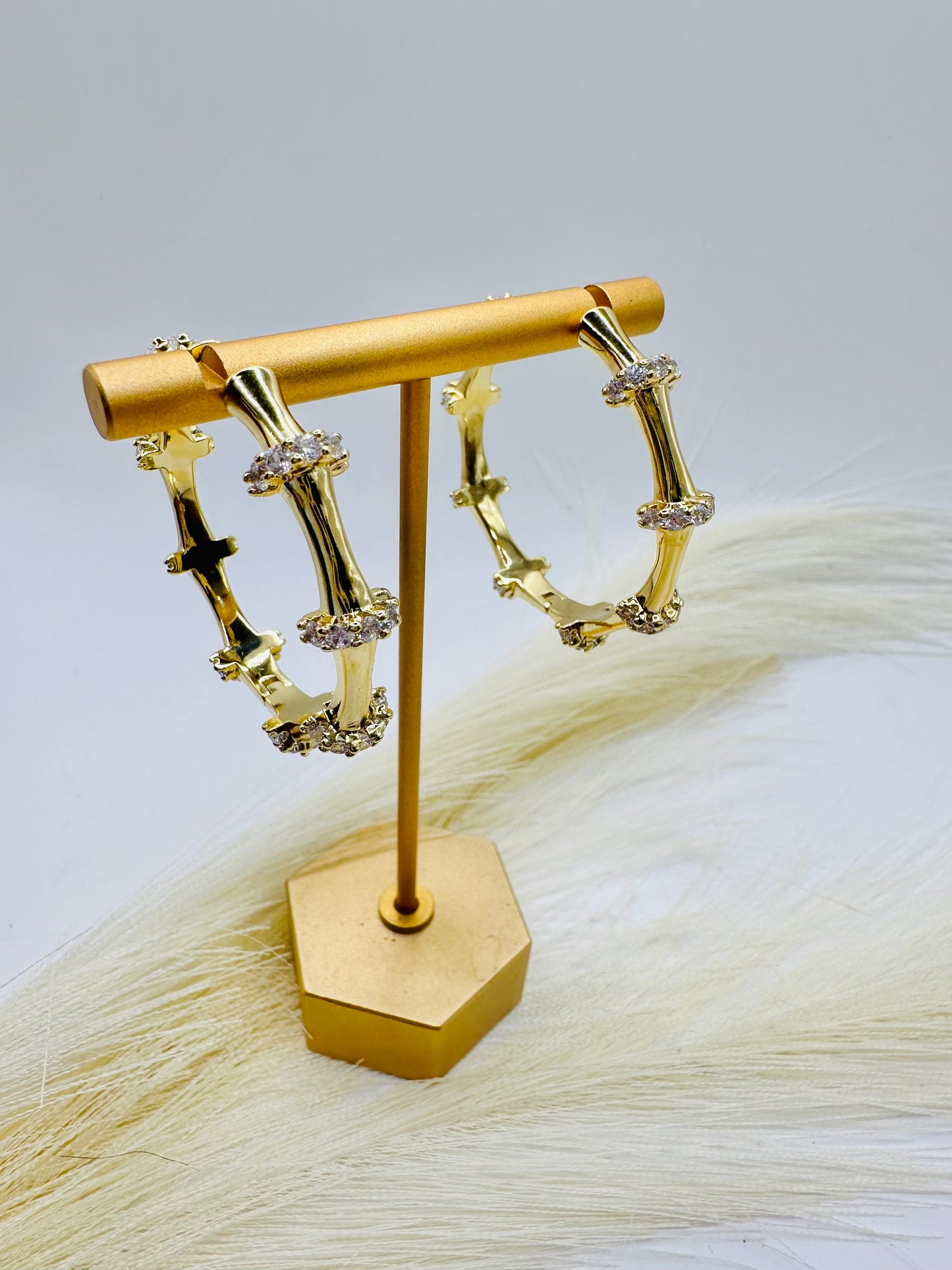 Dotted Diamond Earrings