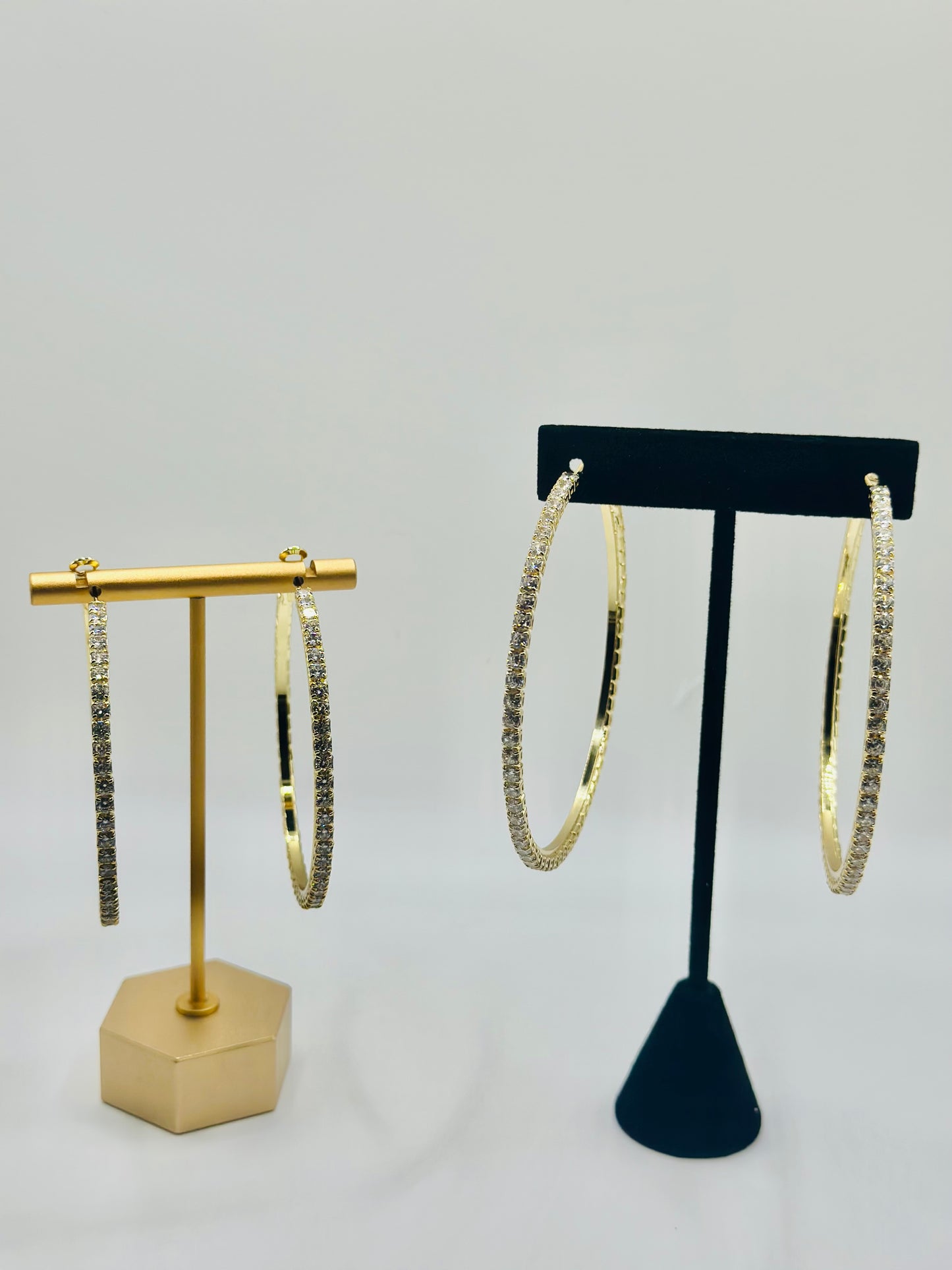 Karol G Earrings with Real Glass