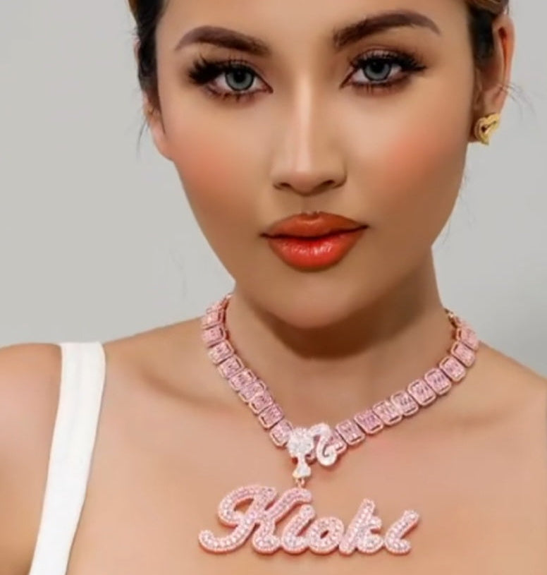 Ice Cube Chain | Personalized with Barbie