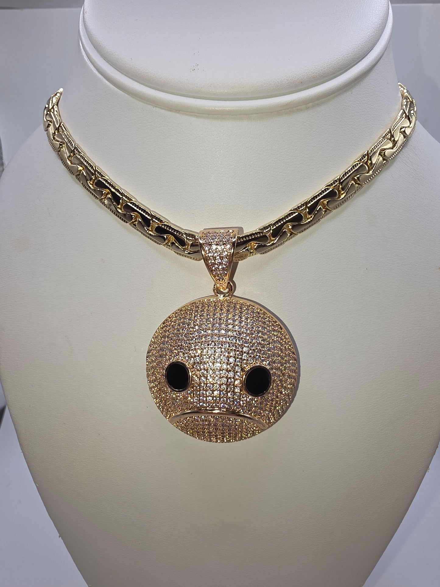 Gargantilla de 18inch con carita
