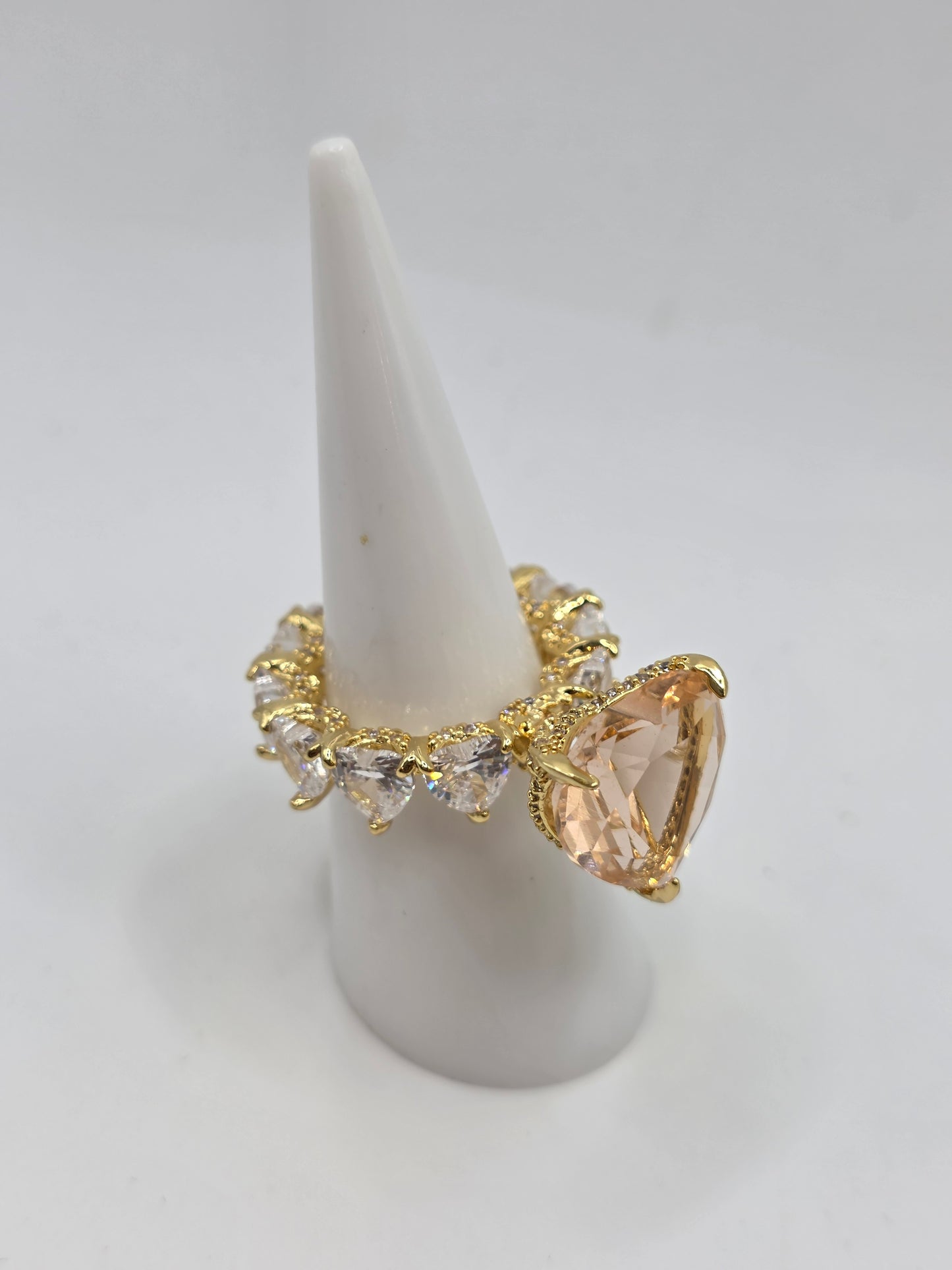 Anillo Princesa de Vidrio Real