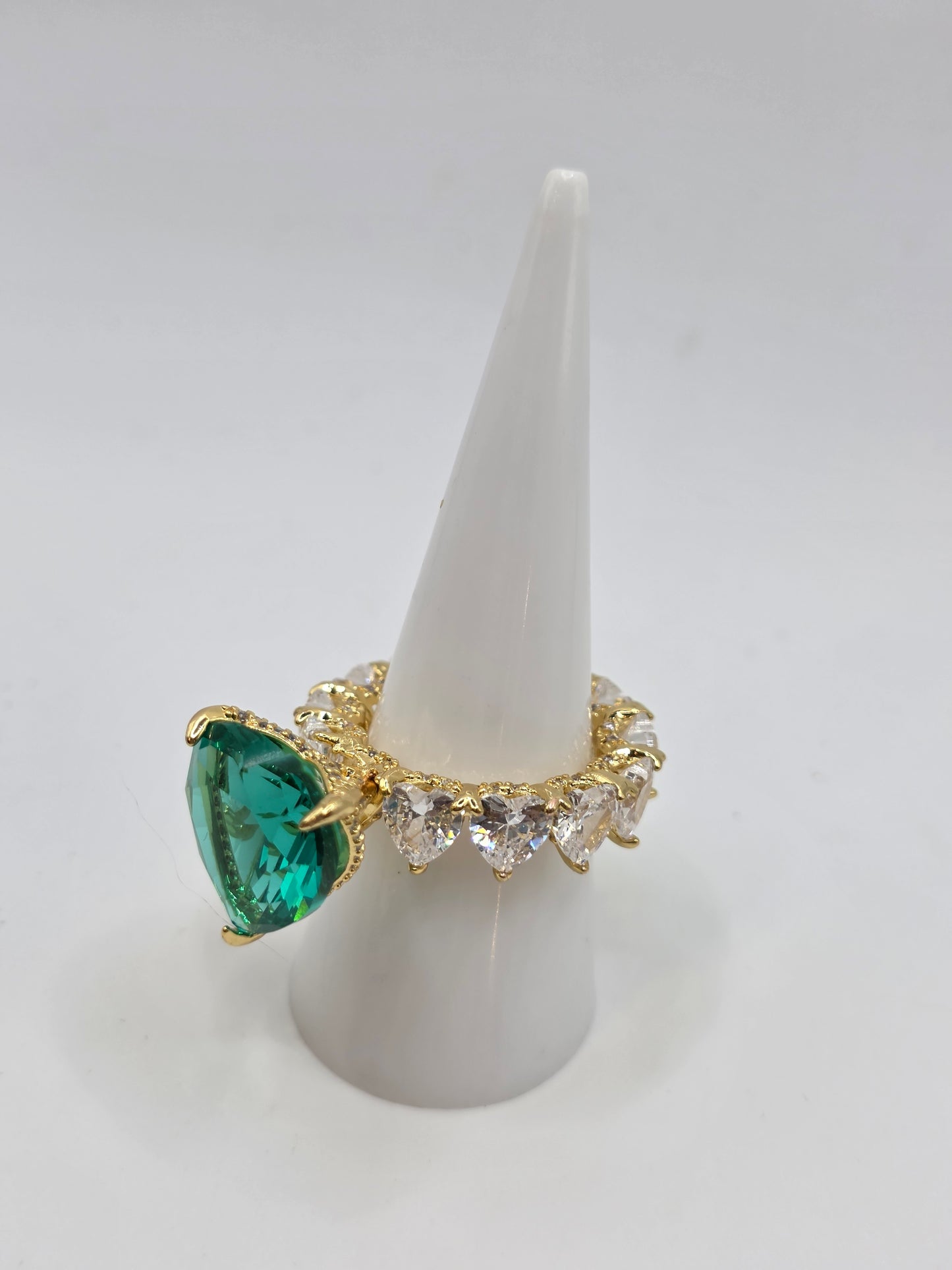 Anillo Princesa de Vidrio Real
