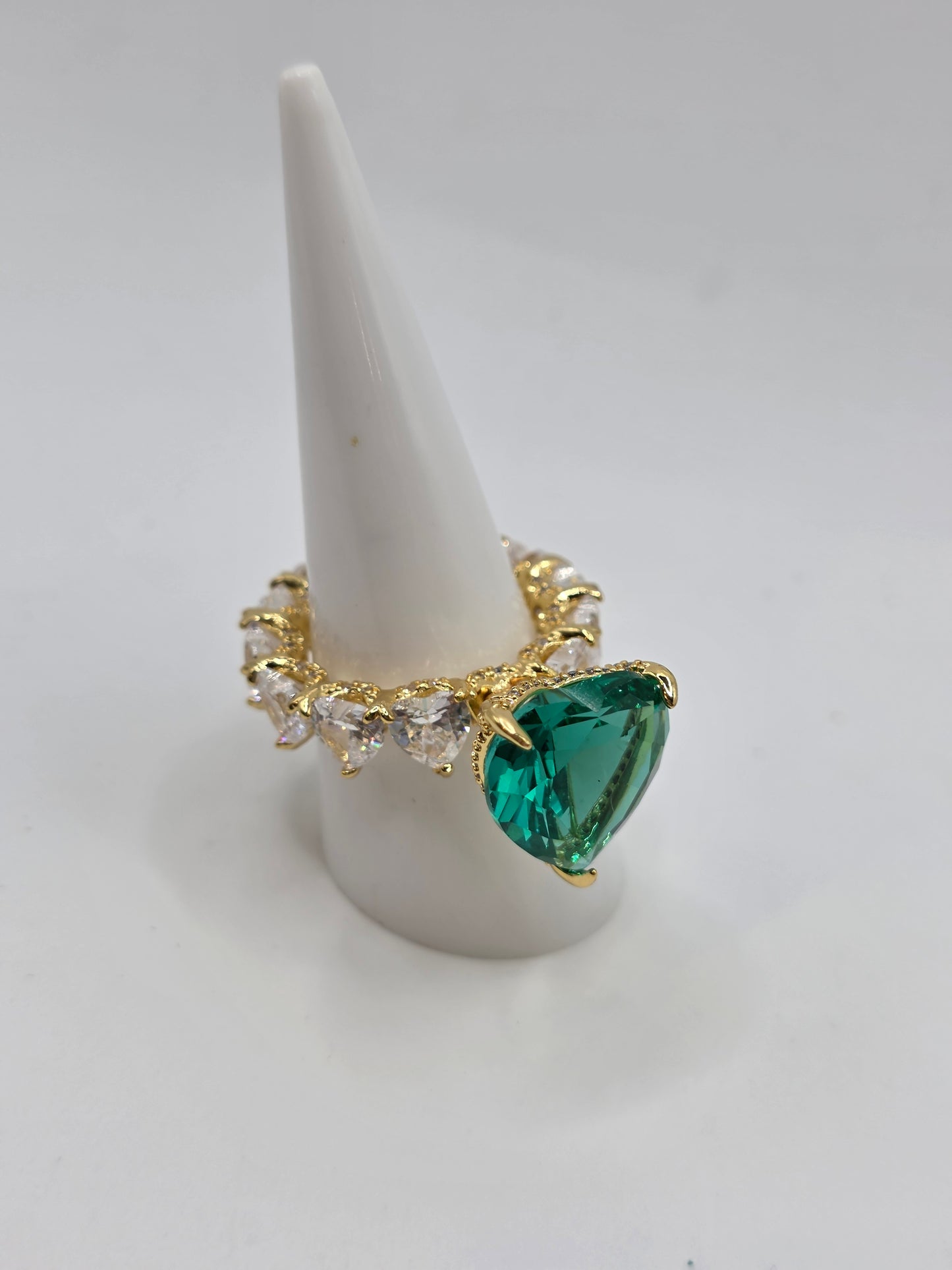 Anillo Princesa de Vidrio Real