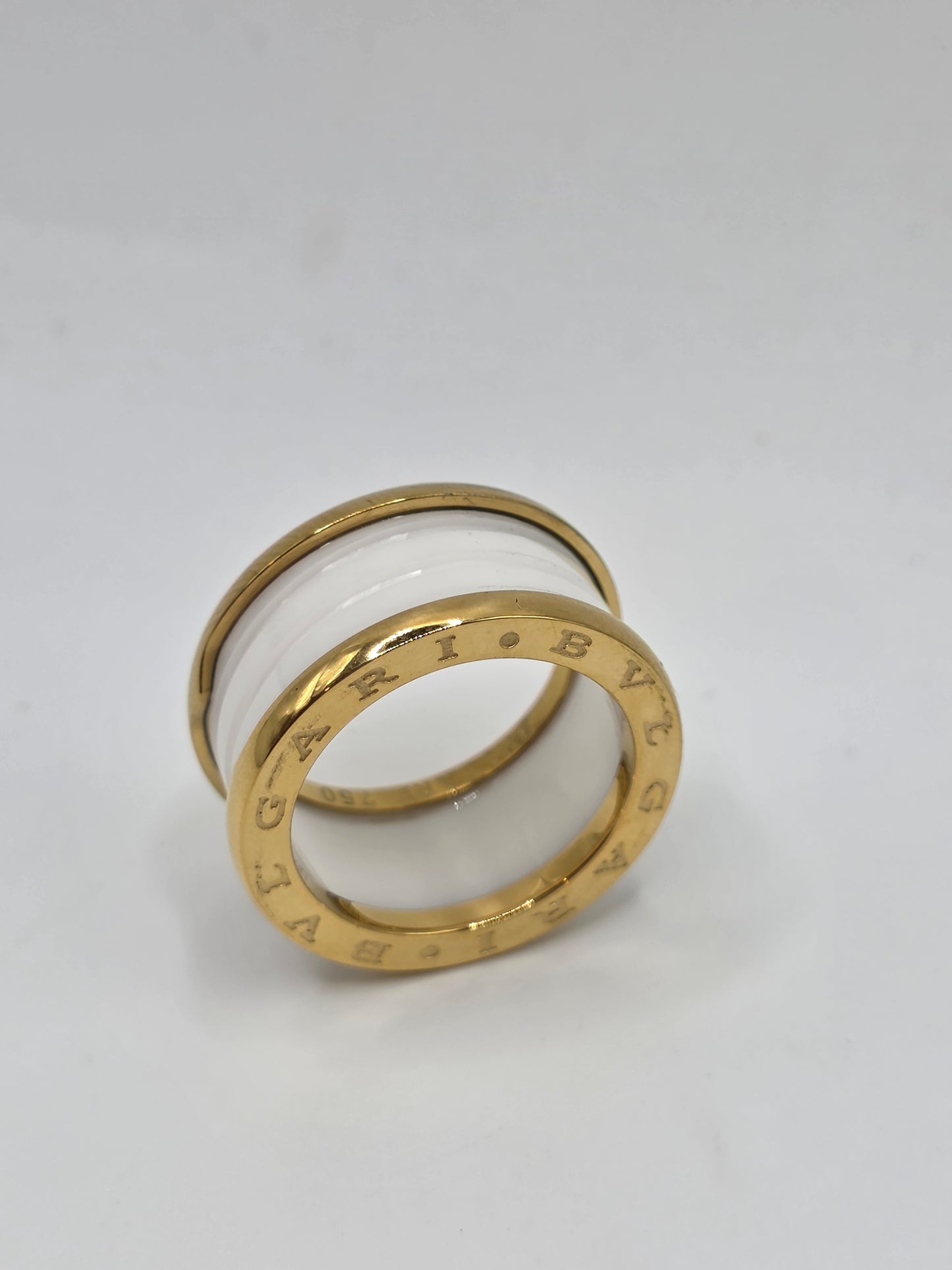 Anillo Bulgary Blanco