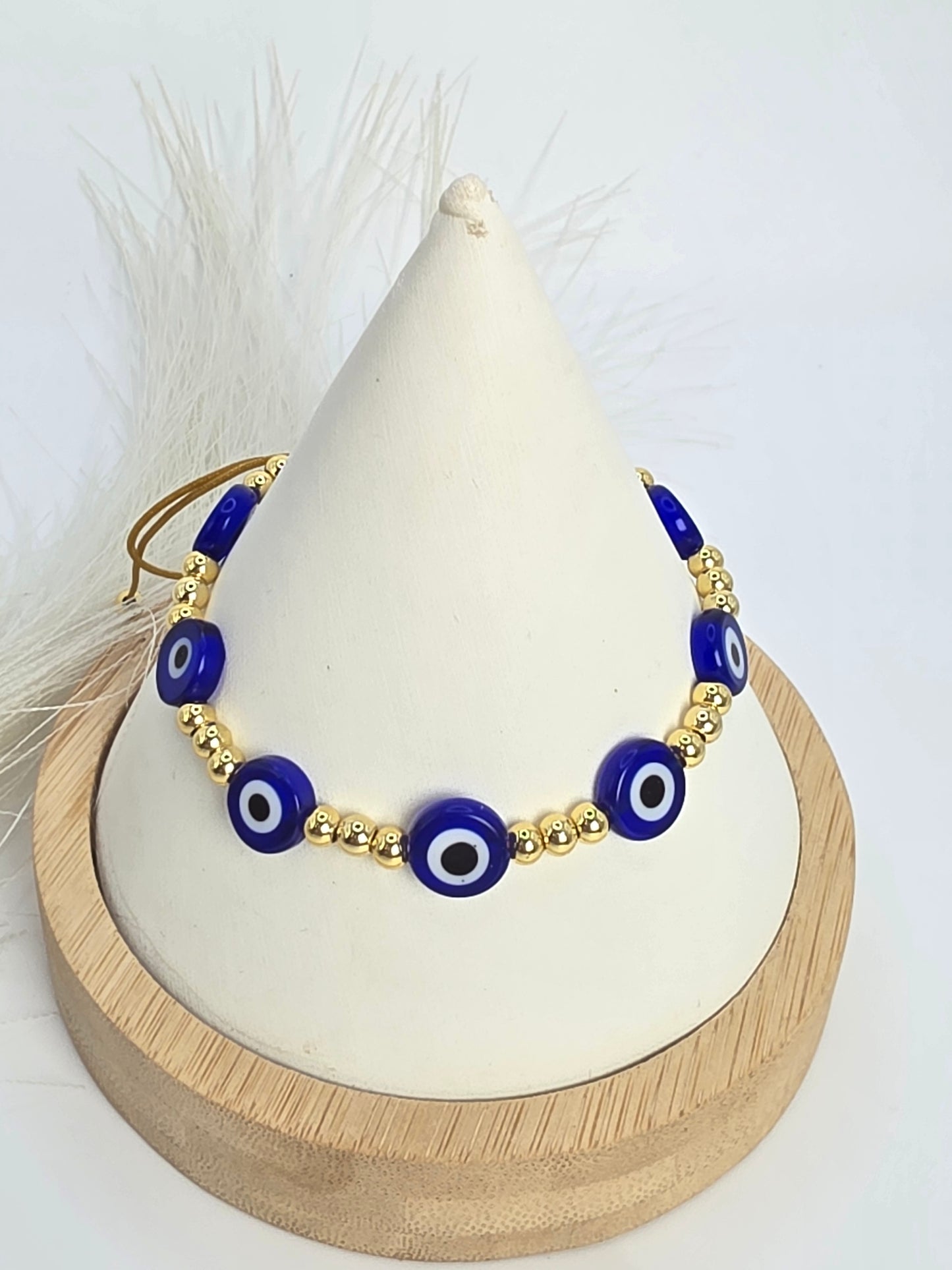 Pulsera Ajustable ojo Turco