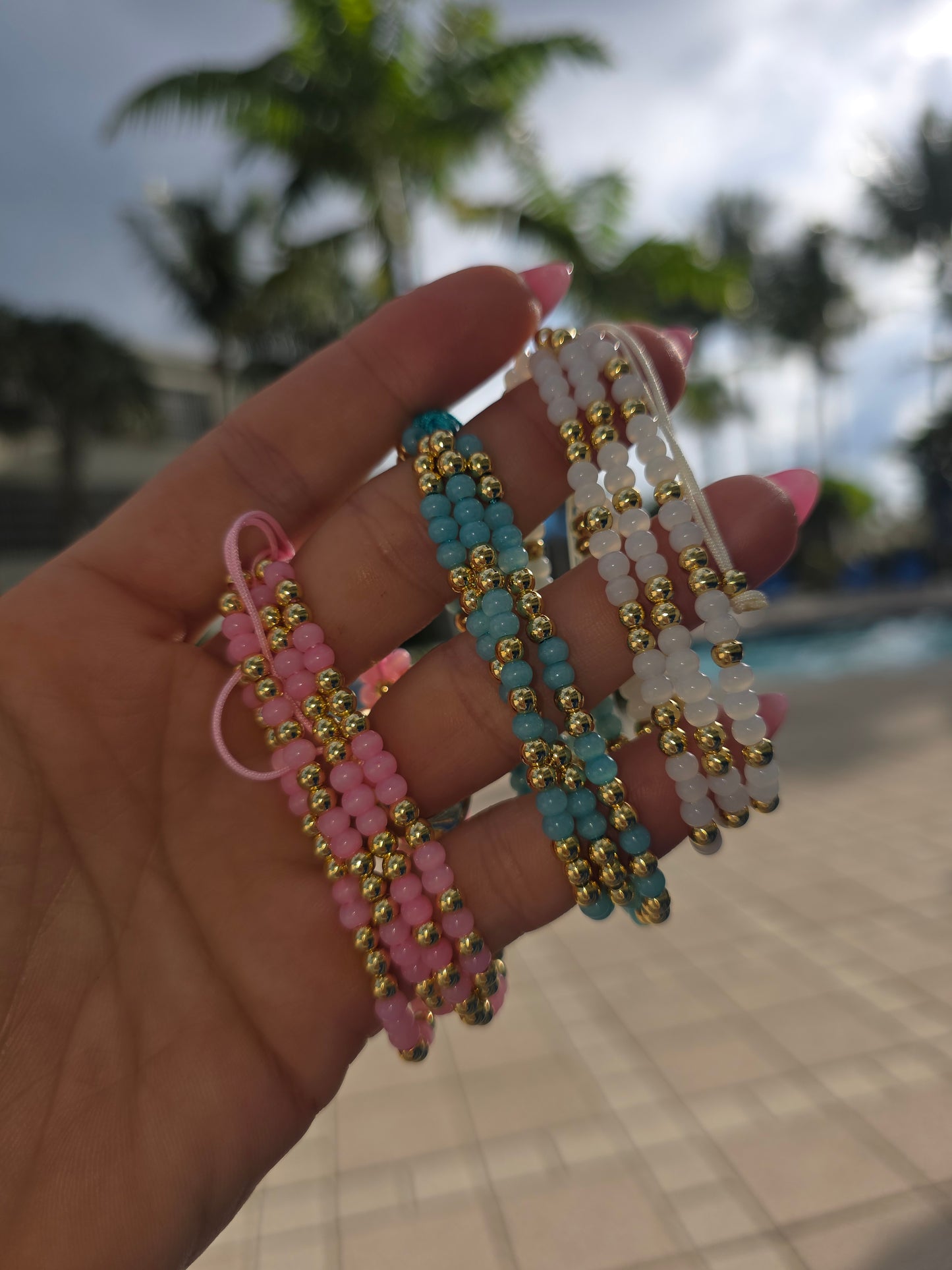 Pulseras de Balines colores