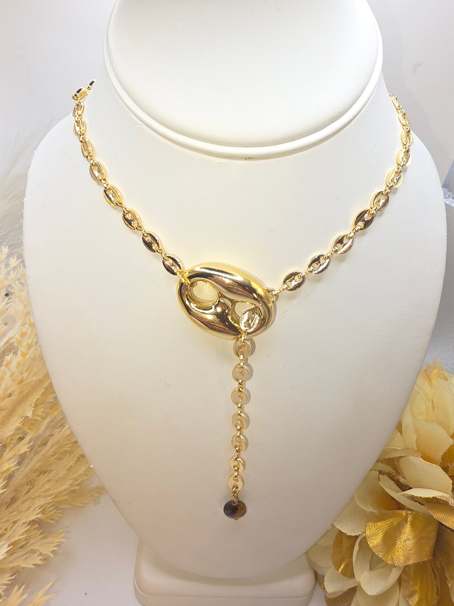 Cadena tejido GG 18inch