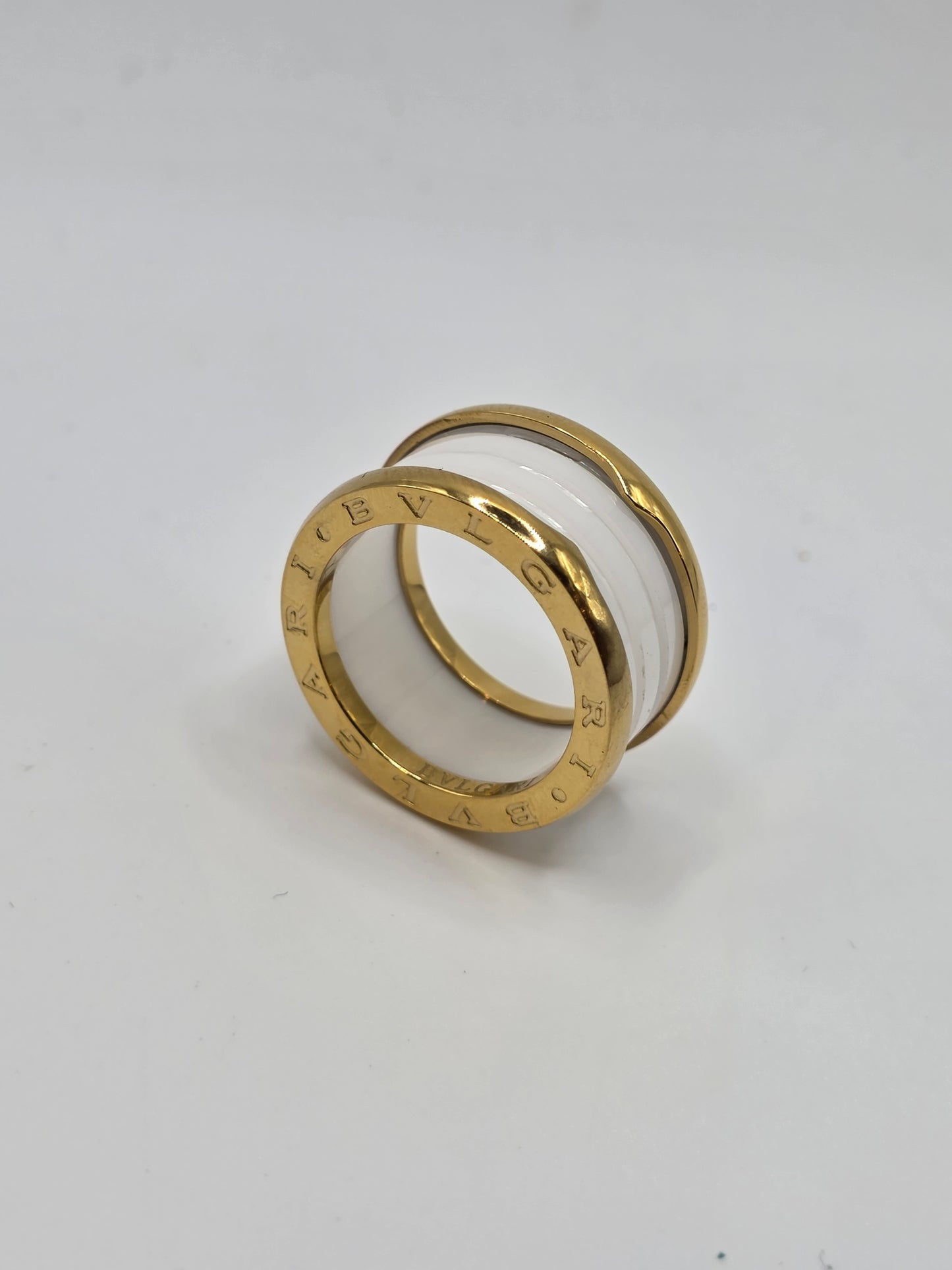 Anillo Bulgary Blanco