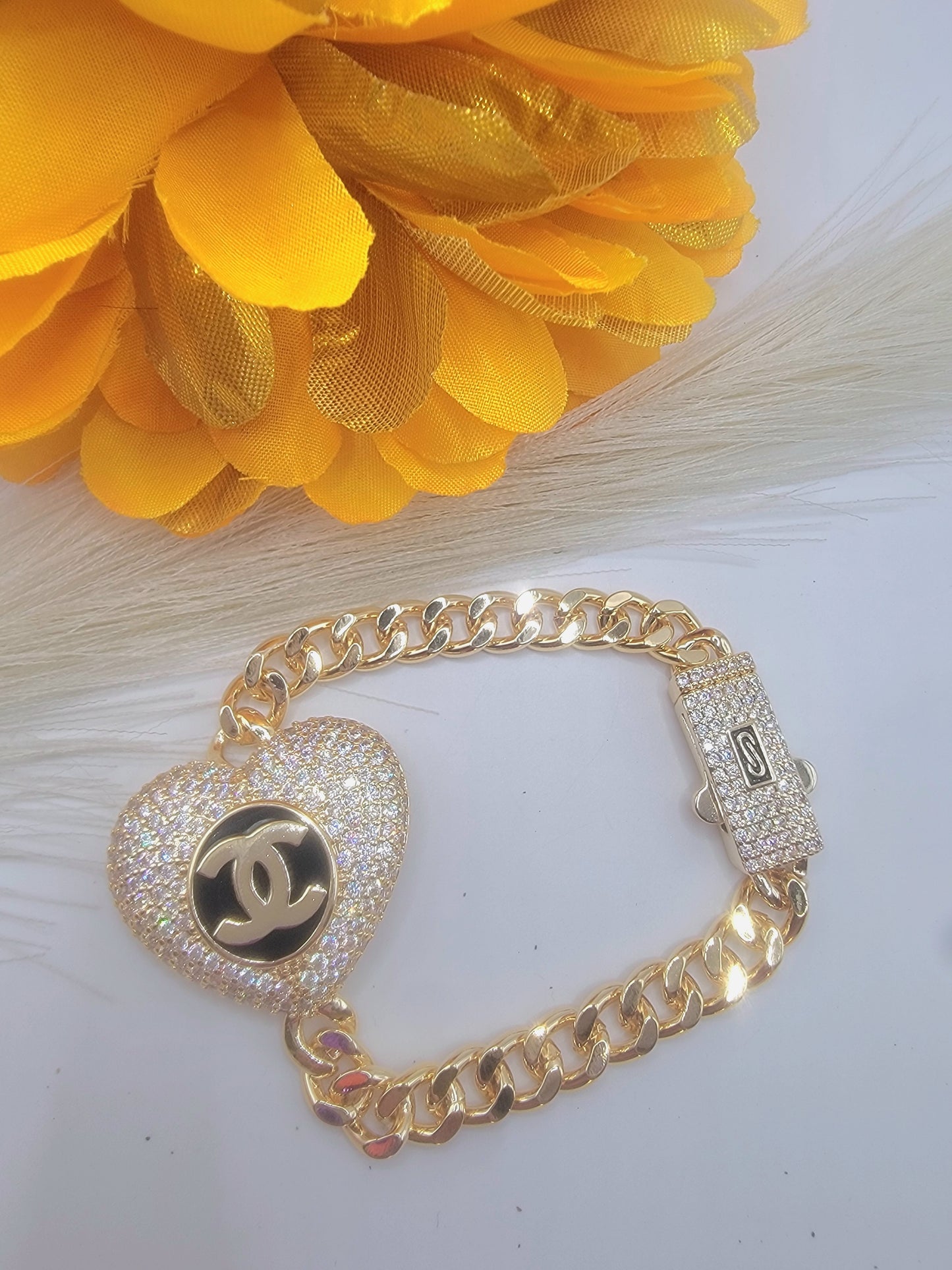Juego CC Top Top |Laminado de Oro 14k