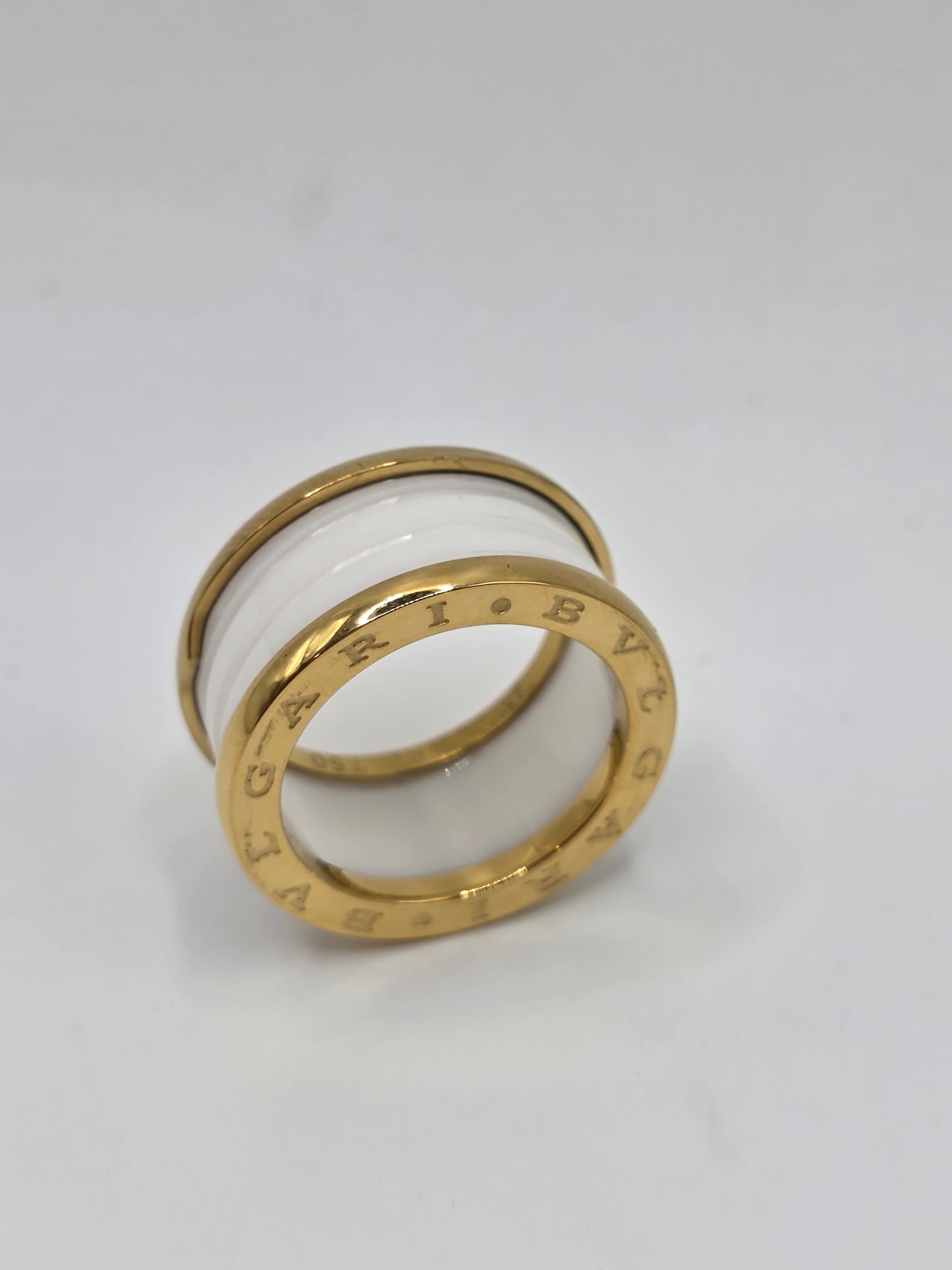 Anillo Bulgary Blanco