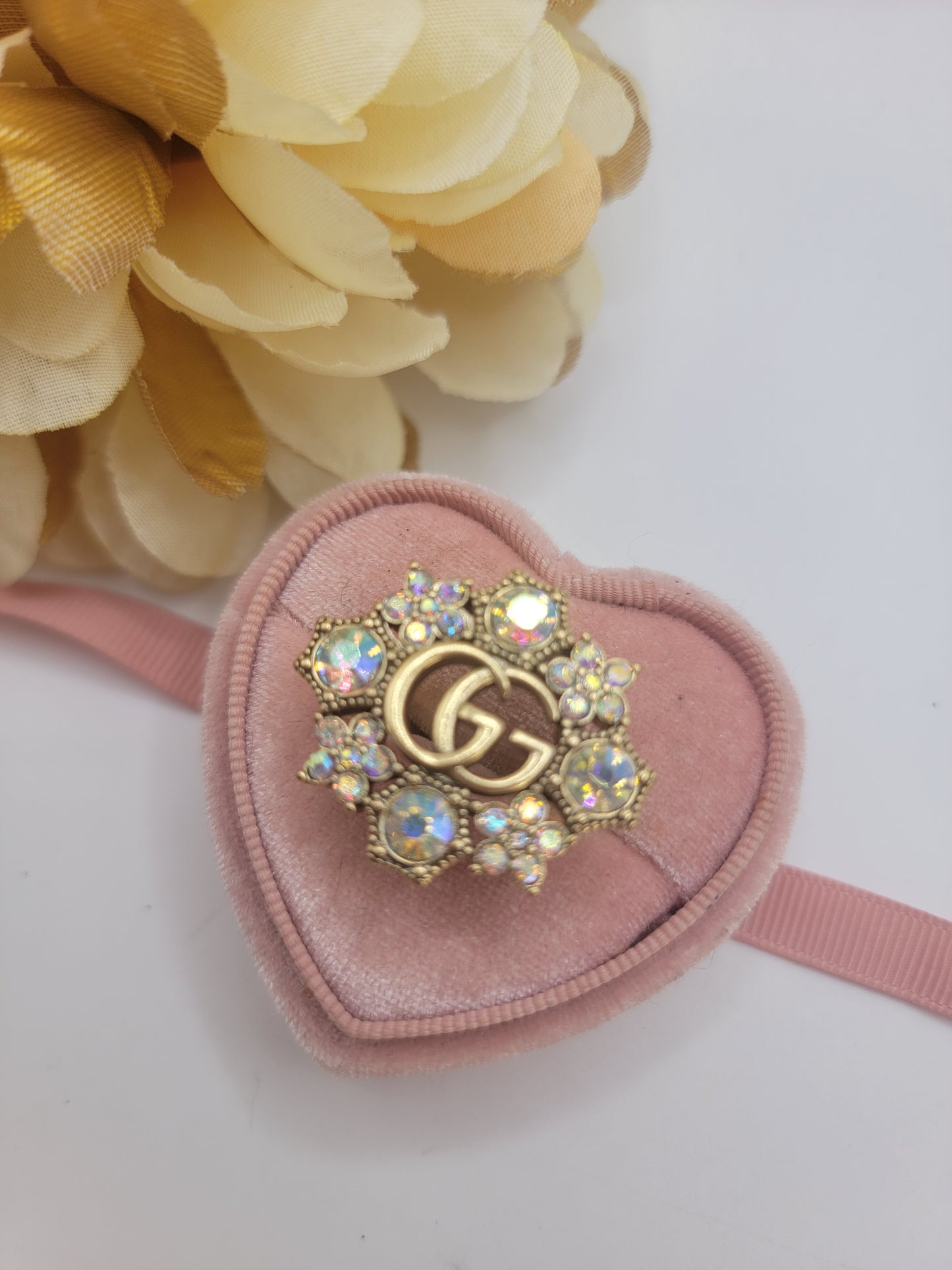 Anillo GG adimantado Size 8
