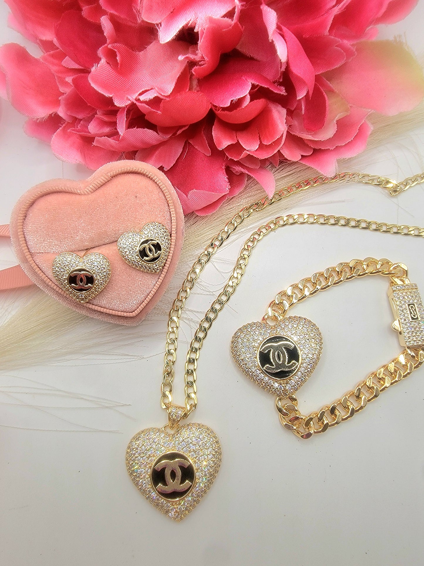 Juego CC Top Top |Laminado de Oro 14k