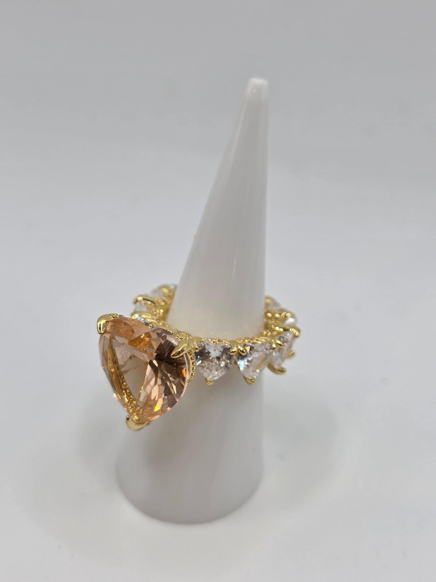Anillo Princesa de Vidrio Real