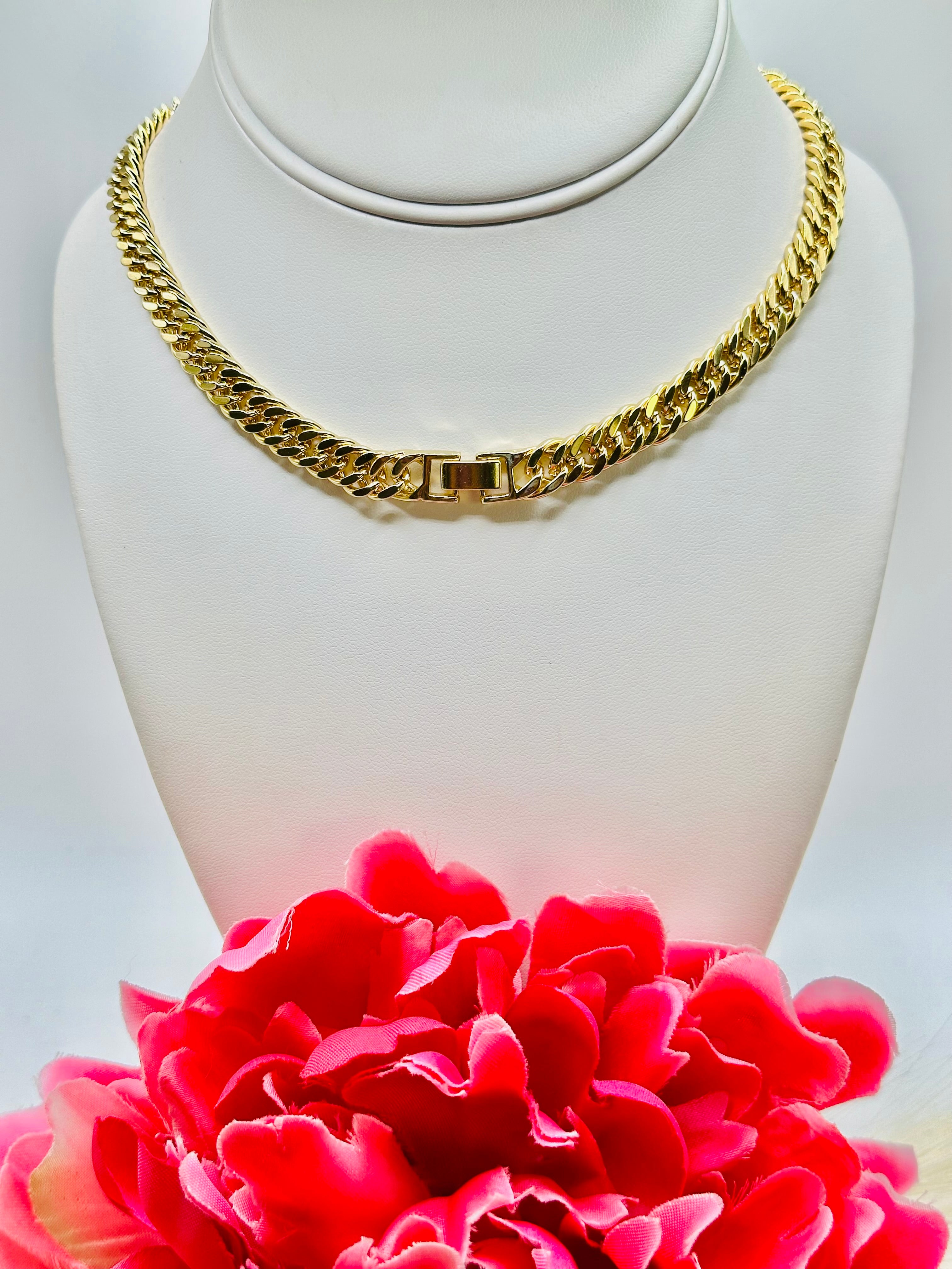 16-inch Spanish Choker | High-Quality 14k Real Gold Filled
