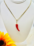 Red Chili Pepper | 14k Gold Plated
