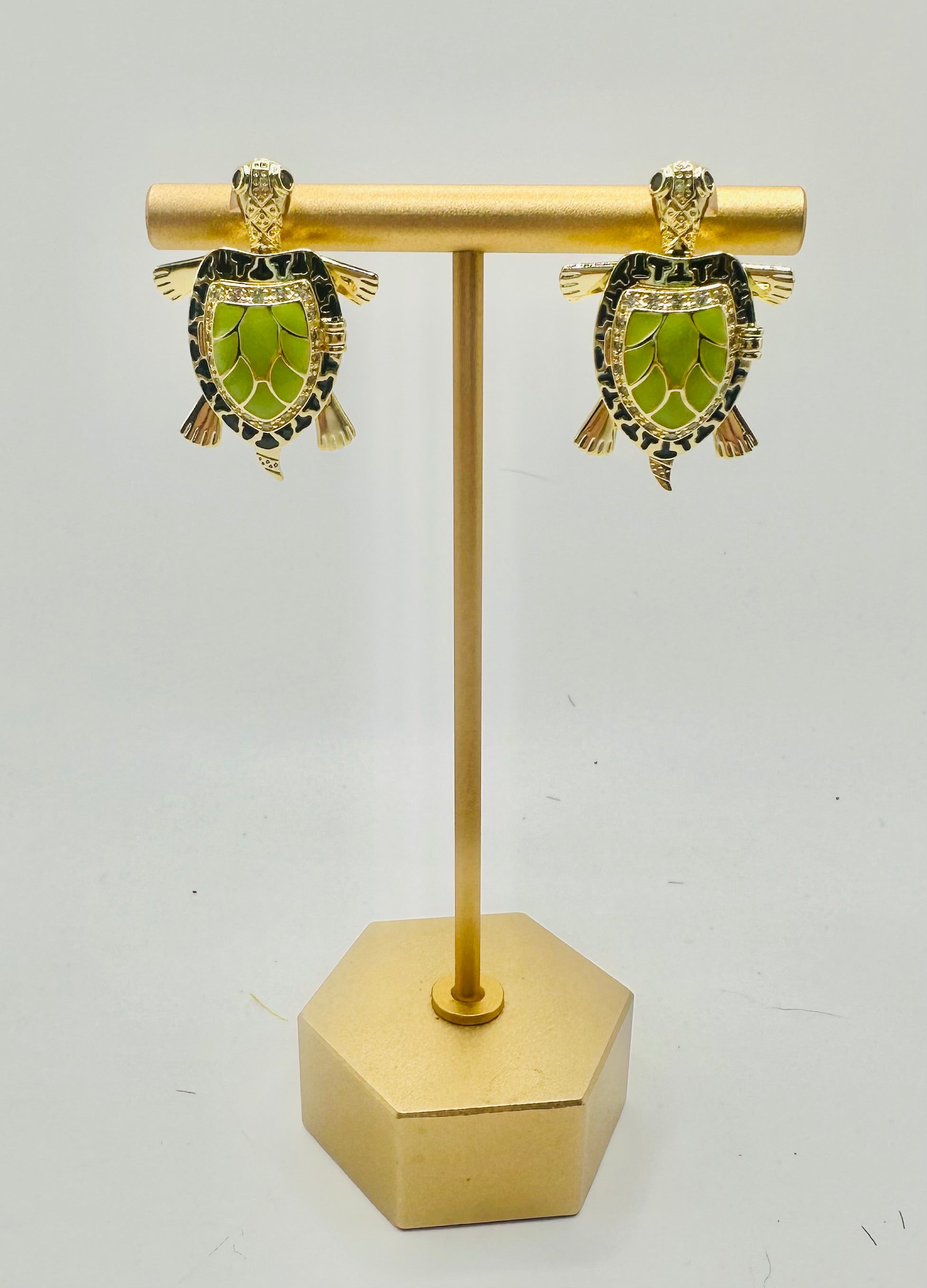 Aretes de tortuga