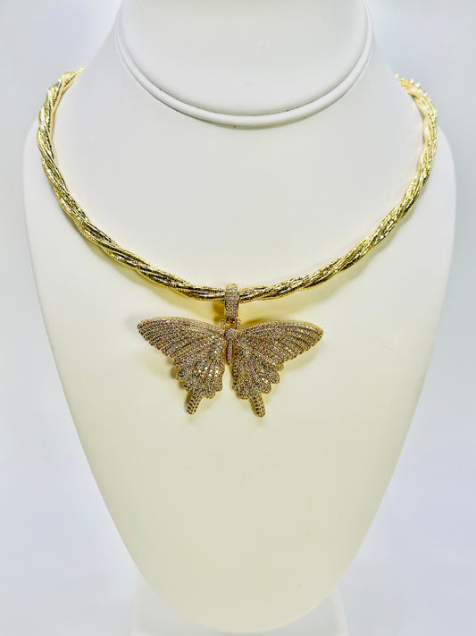 Gargantilla Mariposo | 14k