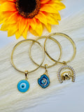 Pulsera de Protección Nr3 | Laminado de Oro Real 14k