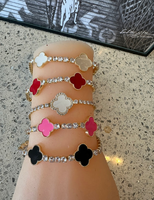 Pulsera tenía Vidrio Real