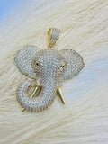 Elegante Trompa Arriba Grande | 14k