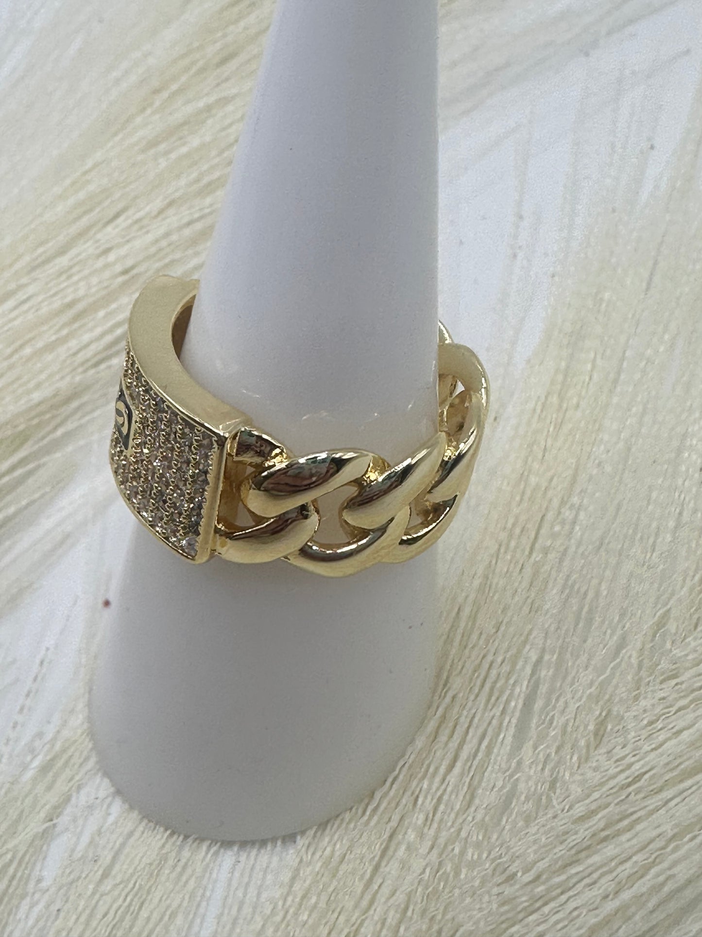 Anillo Mónaco | Laminado Oro 14k