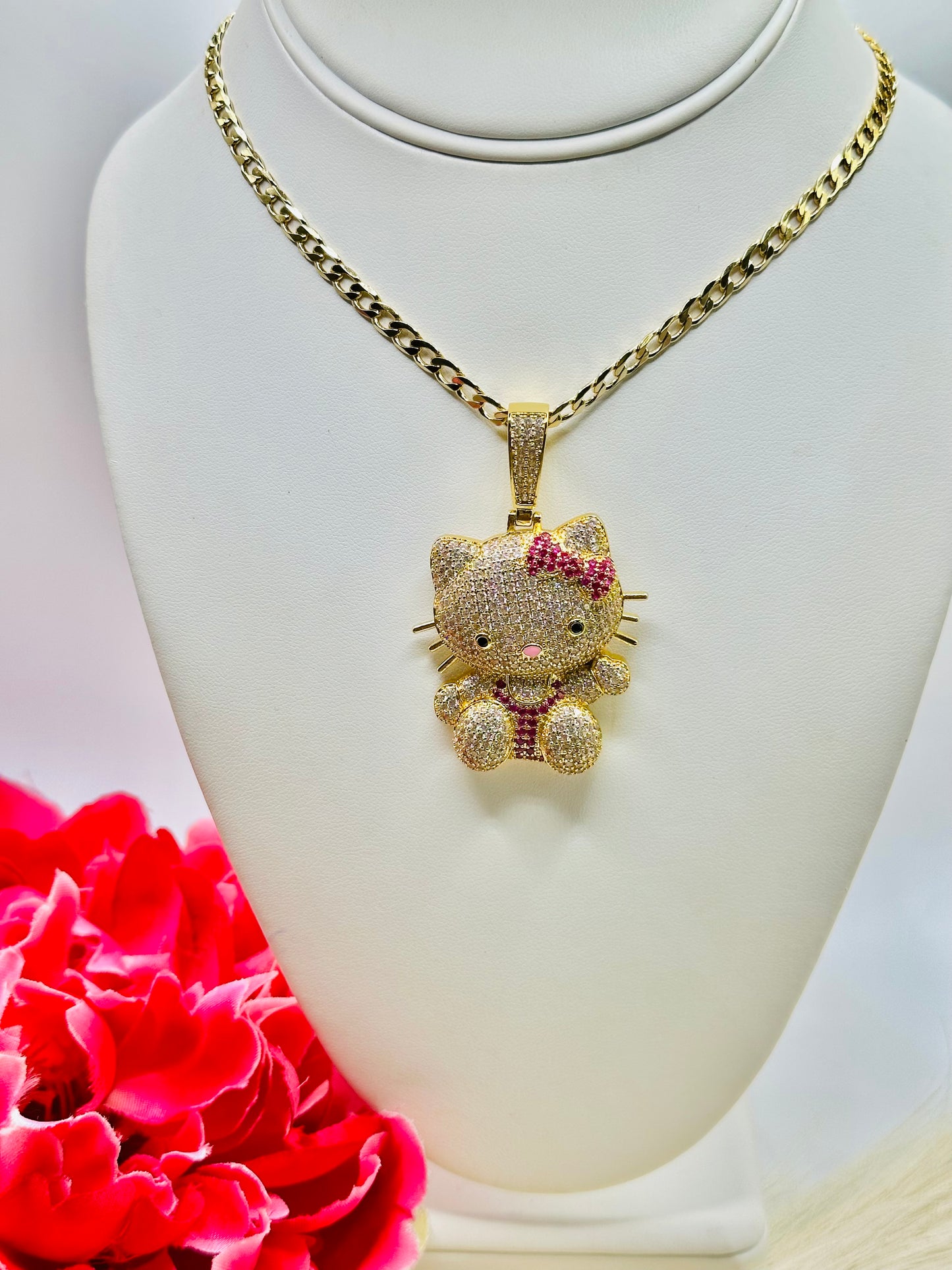 Cadena con gatita de Hello Kitty’s