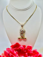 Tweety Bird Puffed 18-inch chain