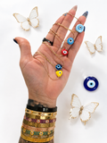 Ojo de Pierdra Murano - Cadenas Ajustables desde 14imch hasta 18inch