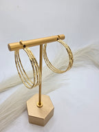 Medium 3-ring Hoops