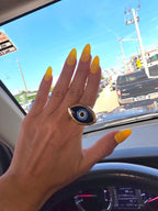 Anillo Ojo Turco ajustable 7/8/9