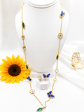Set de Surte Van  Cadena larga de 32cm- Anillo  ajustable