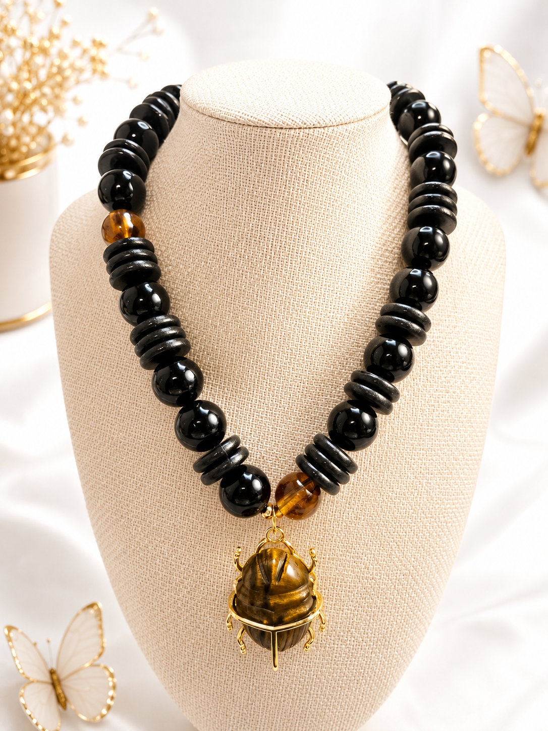 Collar Oscuro que te van encantar -Size 18inch con extension