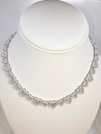 Glass Heart Choker 5AA