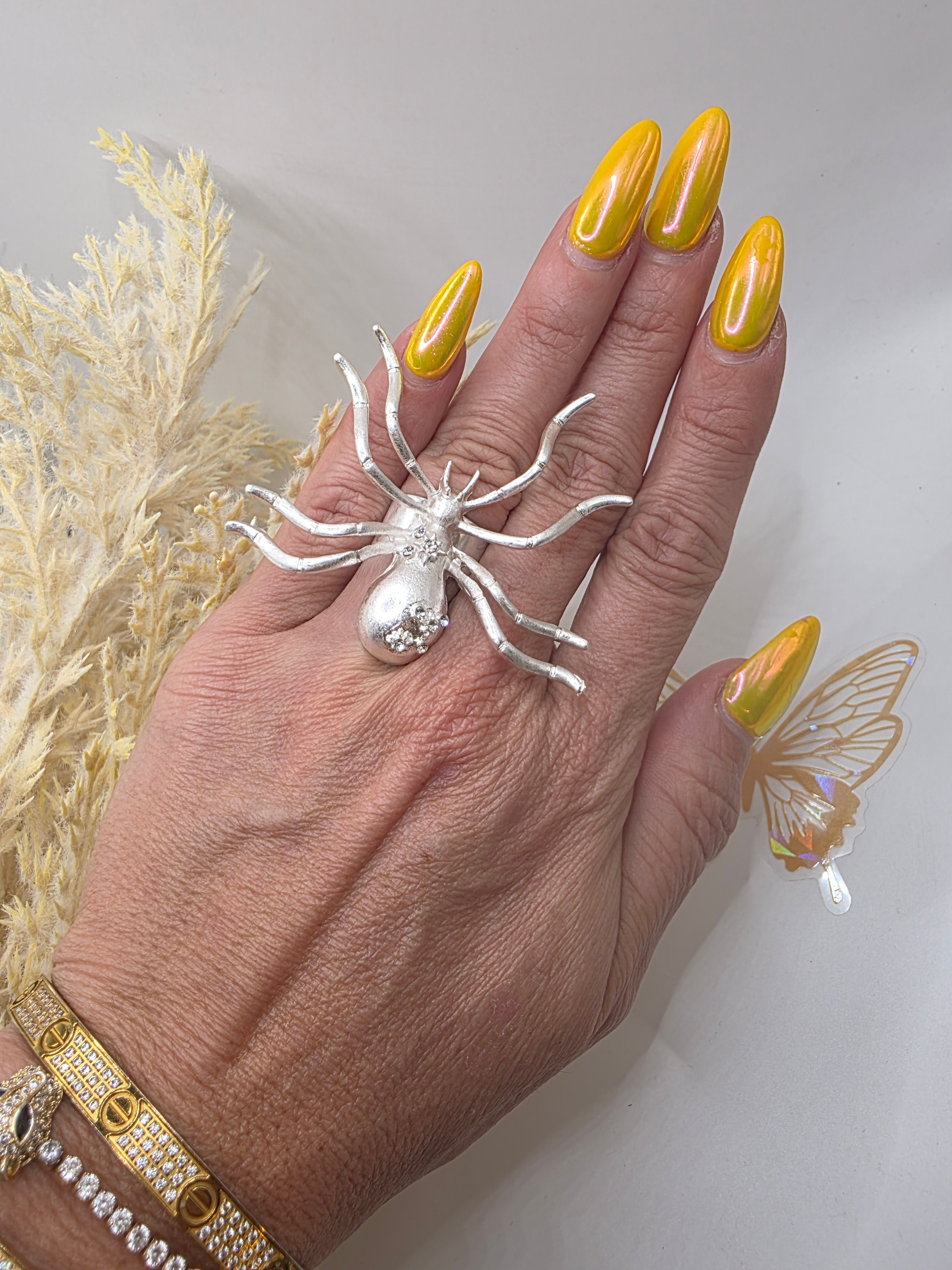 Anillo Tarántula Tendencia Vitago Ajustable