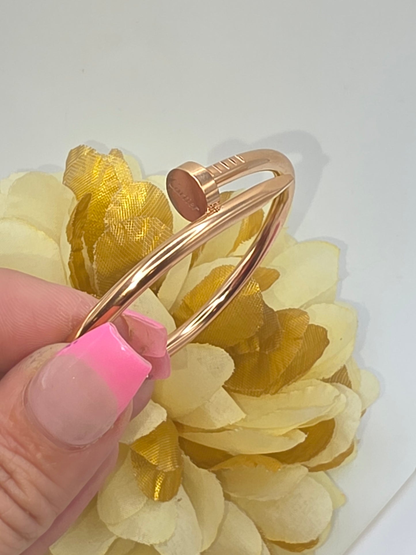 Clavos lisos cartier 7inch