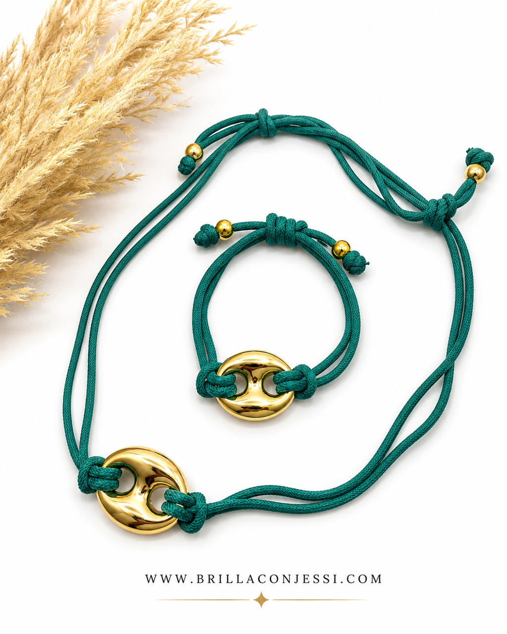 Set Gargantilla y Brazaleta