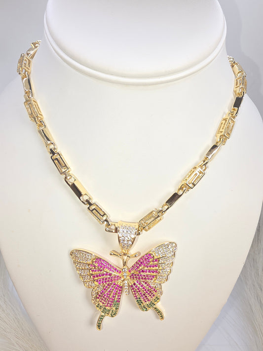 22-inch Fendy chain butterfly