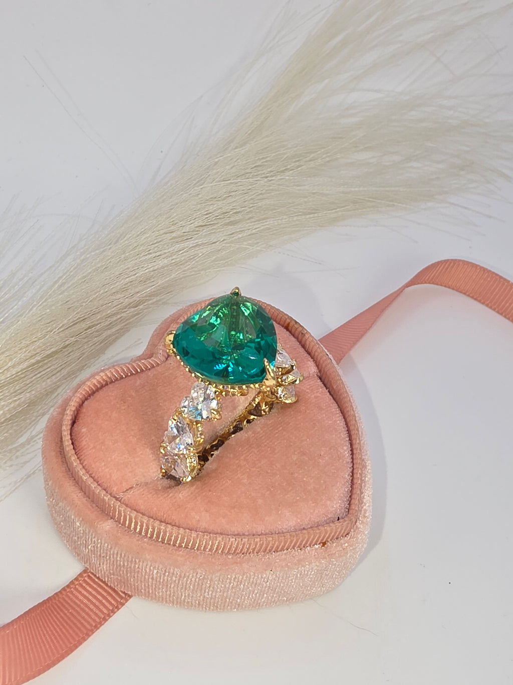 Royal Glass Princess Ring