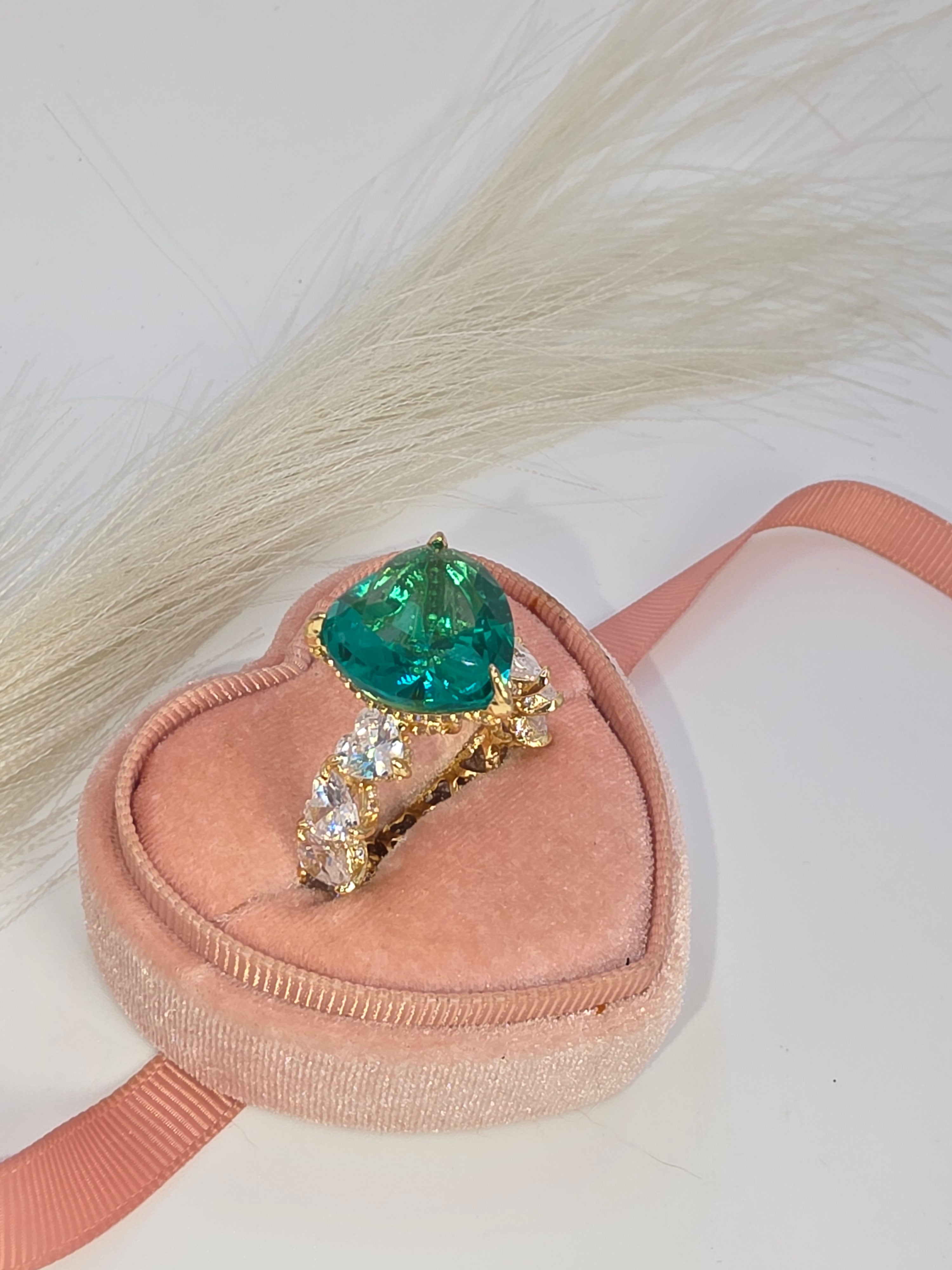 Royal Glass Princess Ring