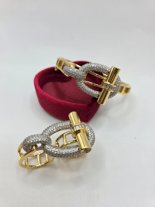 Set Cleopatra anillo ajustable