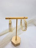 Medium 3-ring Hoops