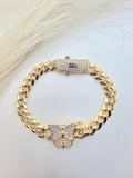 Pulsera Monaco Mariposa  Size 7inch