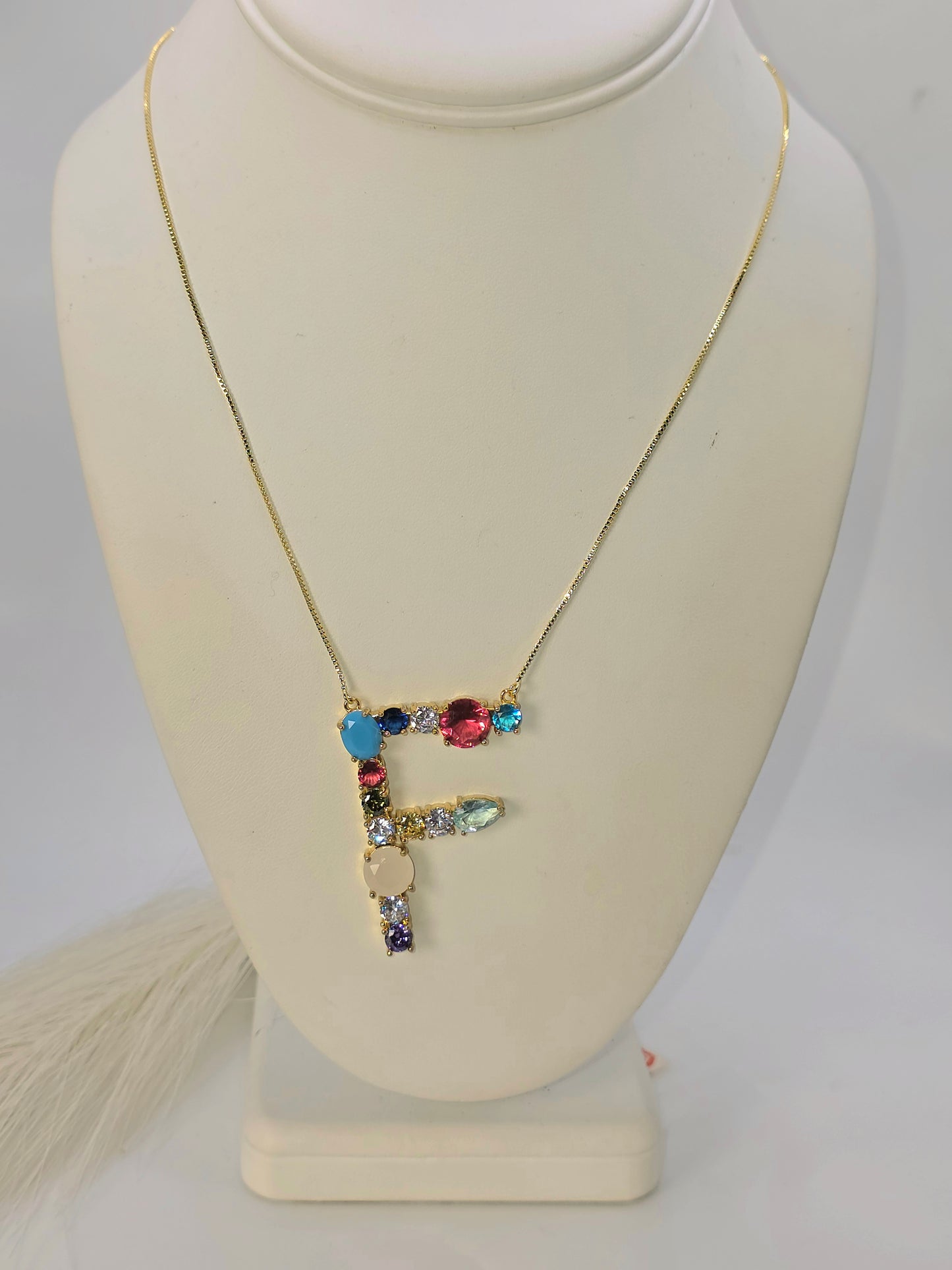 Inicial en ColoresVidrio Real 5A de Size 18inch