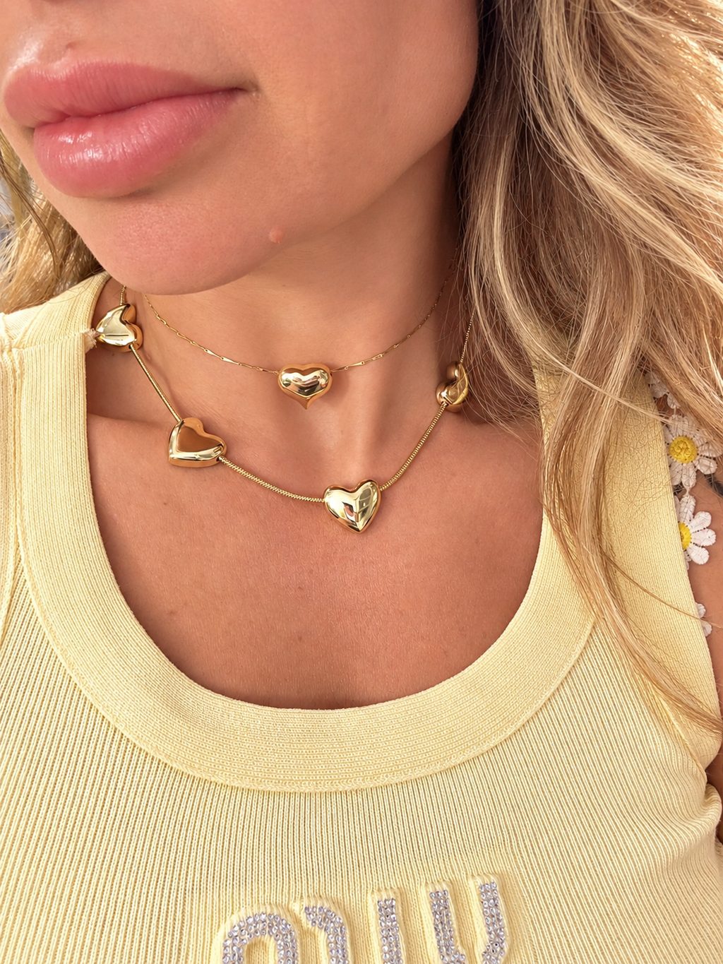 Cadenas de Corazes  Ajustables