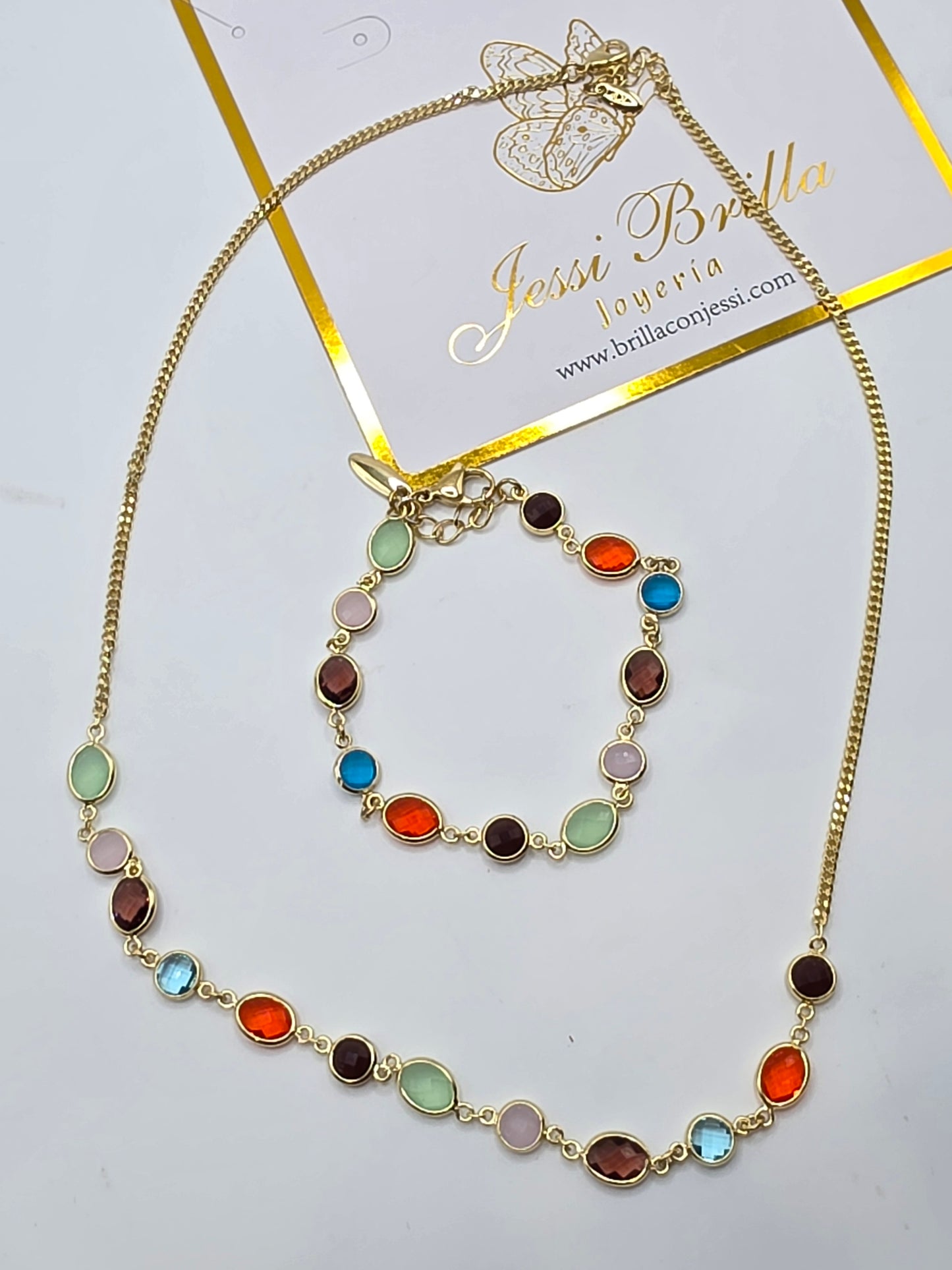 Set de Colores cadena de 18inch